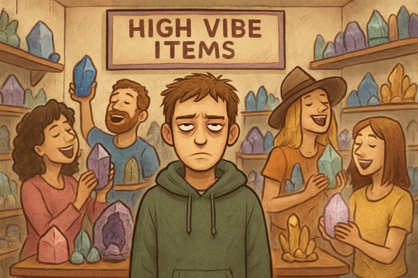 Hör auf, hohe Schwingungen zu jagen